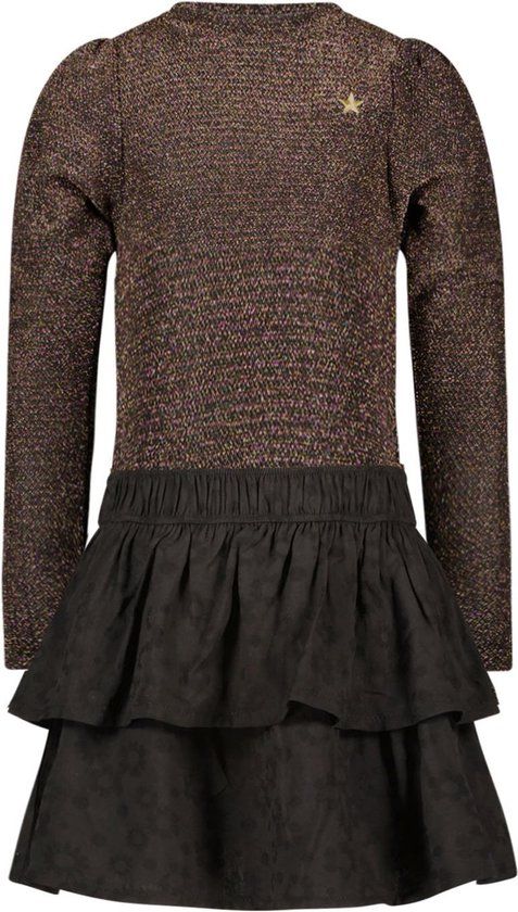 Like Flo Meisjes Jurk - Mira Dress - Maat 146 - Multi
