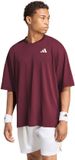 Adidas Oversized Tee Korte mouw Polyester Mannen Padel