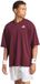 Adidas Oversized Tee Korte mouw Polyester Mannen Padel