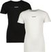 Raizzed T-shirt Nora 2-pack - Taille 98/104 - Coton/Élasthanne - Noir/Blanc