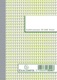 Exacompta 10x Doorschrijfpapier geruit 5x5 14,8x10,5cm 50 bladen dupli zelfkopiërend - 3240E