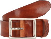 JOOP! Leren Riem Classic Jeans Belt 4,0 CM W110 Cognac Bruine