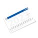 Agyo Bureauonderlegger voor kalender, formaat 42 x 30 cm, wit, groot
