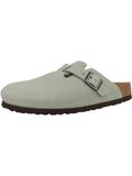 BIRKENSTOCK Muiltjes 'Boston' pastelgroen