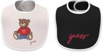 Guess bavoir (x2) black bear multi