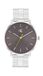 Calvin Klein CK REAL Collection horloge met drie wijzers en kwartsuurwerk met roestvrijstalen armband