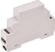 Tru Components TC-7910912 DIN-rail-behuizing 17 x 90 x 65 ABS-V0 Grijs 1 stuk(s)