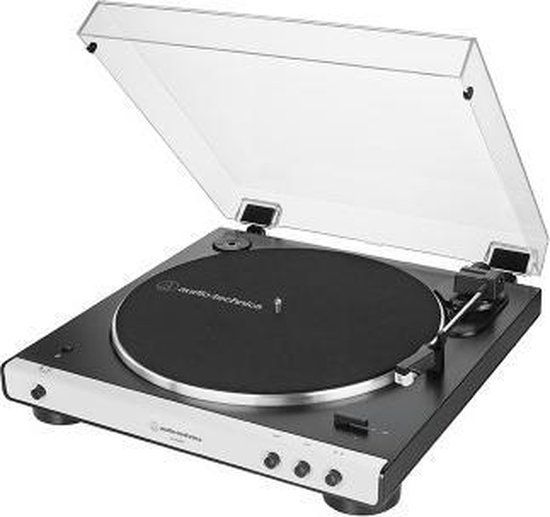Audio-Technica AT-LP60XBT Draaitafel met riemaandrijving - Wit - Bluetooth