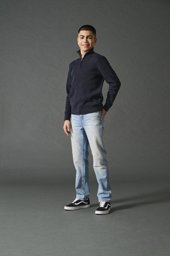 ONLY&SONS - OSJPHIL REG 12 STRUC HALF ZIP KNT - Jongens - Truien
