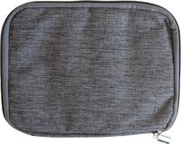 Strap-it Organizer voor Smartwatchbandjes - Opbergtasje voor bandjes geschikt voor Apple / Samsung / Fitbit / Garmin - Kabel organiser tas - Etui voor bandjes / Inkorter / oplader / accessoires - Ruimte voor 8 bandjes / accessoires (donkergrijs)