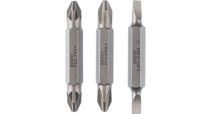 Bosch Extra Hard Double-Ended Bit Packs - 2 607 001 749