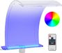 vidaXL Zwembadfontein met RGB LED's - 50 cm - Acryl