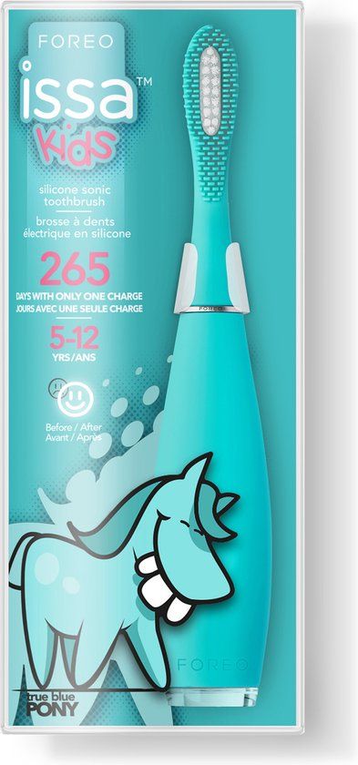 FOREO ISSA kids - Sonische Tandenborstel voor Kinderen - True Blue Pony
