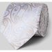 OLYMP Zijden stropdas blauw, Paisley