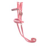 PFIFF 103126 Lotty Bridon voor speelpaarden en houtpaarden, speelpaardenbit, één maat, roze