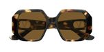 Valentino Vg0003sa Lunettes de soleil femme havane géométrique marron 55mm