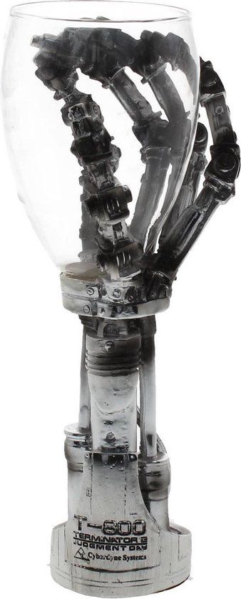 Nemesis Now Terminator Hand Goblet - Silver - 19cm - Film & Series Merchandise