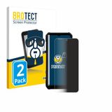 BROTECT - privacy screenprotector voor myPhone Hammer Construction 2 Thermal 5G - Folie Beschermfolie Blauwlichtfilter 2 Stuks