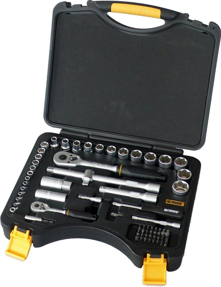 Doppenset 70-delig 1/4\"+1/2\" - 1871356