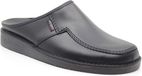 Amako 580 Zwarte Heren Slides - Maat 43 - Leer