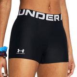 Under Armour UA HG Shorty Dames Sportbroek - Zwart - Wit