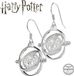 The Carat Shop Harry Potter Time Turner Tijdverdrijver Oorbellen Argent