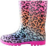 Next - Meisjes - Regenlaarzen - Rainbow Leopard Print