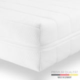 Matelas ergonomique à 7 zones - Matelas 100 x 190 en mousse à froid, 7 zones de confort, matelas H3, matelas en mousse à froid 100 x 190 adapté à toutes les positions de sommeil