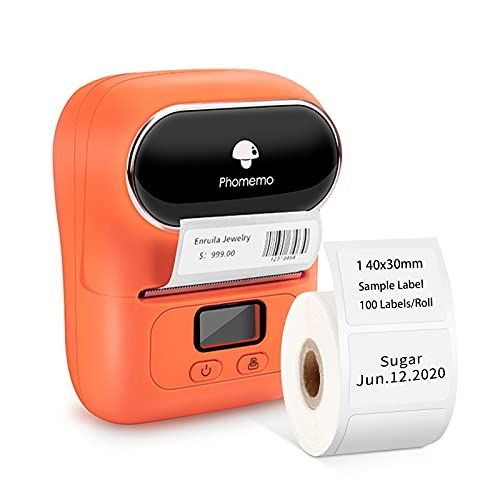 Phomemo M110 Label Maker - Oranje