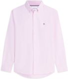 Tommy Hilfiger Heren Lange Mouwen Shirt L Biologisch Katoen/Katoen Rose Petal