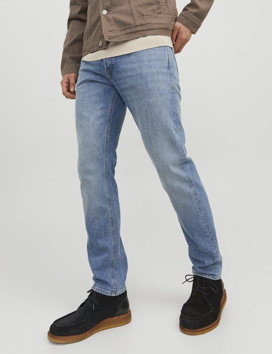 JACK & JONES Mike Original Regular Fit Jeans - Men - Blue Denim - W31/L32