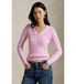 Polo Ralph Lauren Pull bleu azur / rose poudré