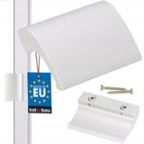 KOTARBAU Poignée de porte de balcon blanche