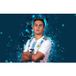 Football Papier Peint Panoramique - Joueur De Foot - 195 cm x 122 cm