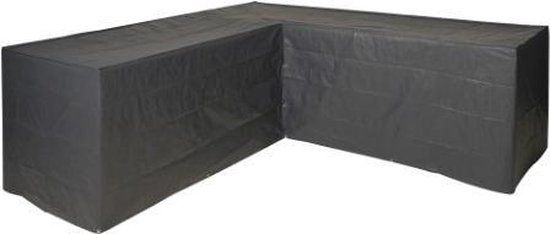 Intergard Beschermhoes tuinmeubelen voor loungeset L-vorm 250x250x90cm Groen