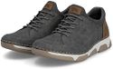 Rieker Herenslipschoenen Sneakers 15950-45 Grey Extra Breed