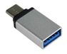 PremiumCord USB 3.1 stekker C / stekker adapter USB 3.0 A / bus zilver OTG