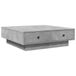 VidaXL Salontafel Betonlook 90x90x28 cm