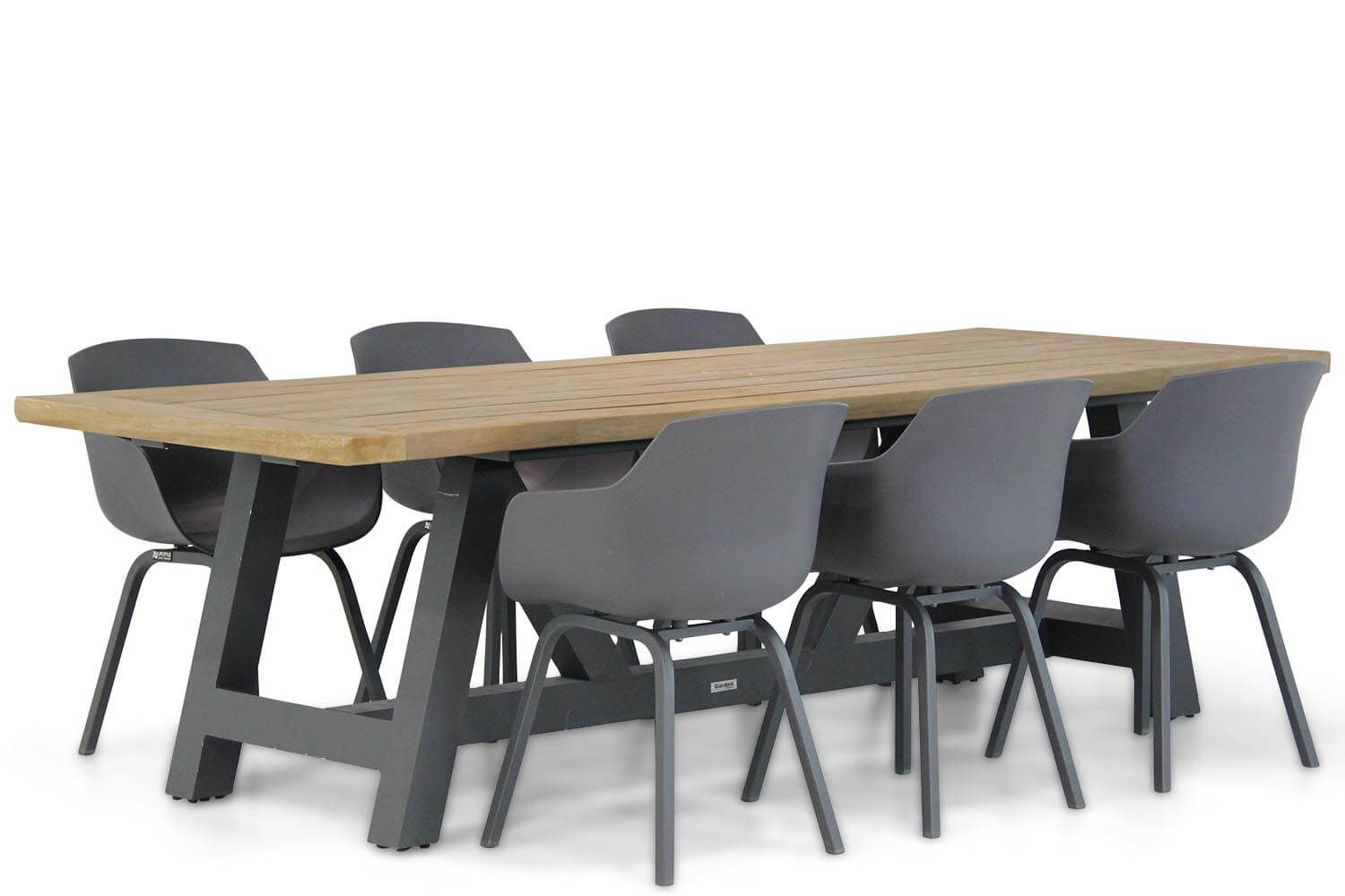 Lifestyle Garden Furniture Lifestyle Salina/Trente 260 cm dining tuinset 7-delig