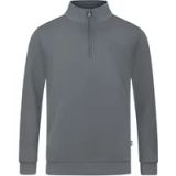 Jako Organic Ziptop Heren - Steengrijs | Maat: M