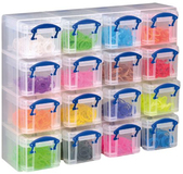 Really Useful Box UB03KUB - Opbergdoos - Rechthoekig - Transparant - 4.8L