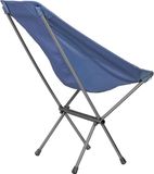 Bach Equipment B283021-6965 Blauwe Kuipstoel met Kruispoot Onderstel