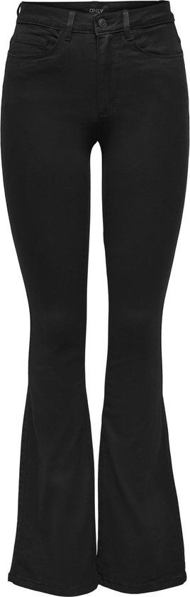 ONLY ONLROYAL HIGH SWEET FLARE 600 - Black - Women's Jeans - Size M/32