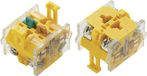 TRU COMPONENTS LAS0-B Élément de contact 1x NF, 1x NO Momentané 500 V/AC 1 pièce(s)