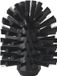 Zone Denmark Tête de brosse de toilette - Tête de brosse de rechange pour brosse de toilette - 6,5 x 9 cm - Noir