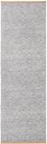 Design House Stockholm Tapis Björk - gris clair - 80 x 250 cm