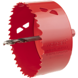 Wolfcraft Scie cloche multi-matériaux BIM - Diamètre 100 mm - Profondeur de coupe 40 mm. Foret centreur - Réf. 5493000