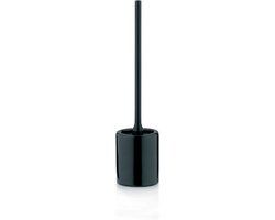 Kela Mono Toiletborstel - Zwart - Vrijstaand - Keramiek - 32 cm