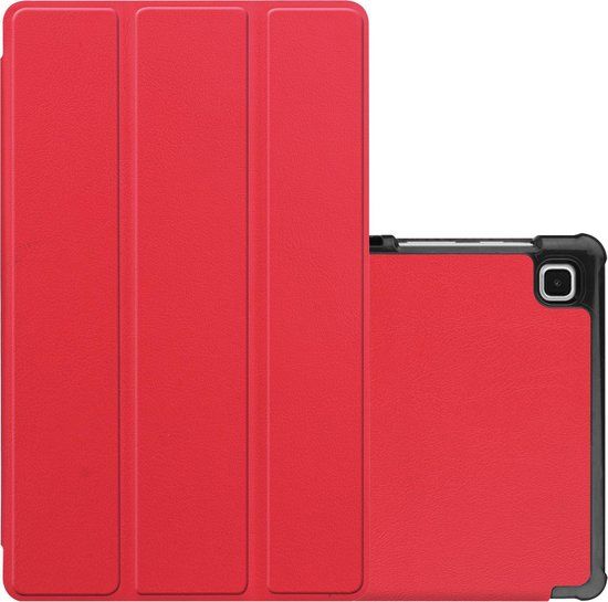 Hoesje voor Samsung Galaxy Tab A7 Lite - Book Case - Rood