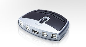 ATEN 4-Port USB 2.0 Peripheral Switch